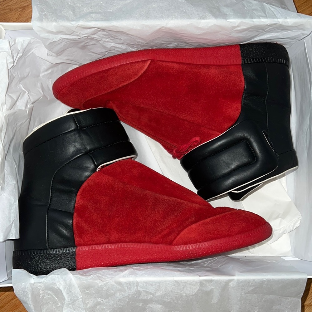 Mens high top Maison Margiela sneakers